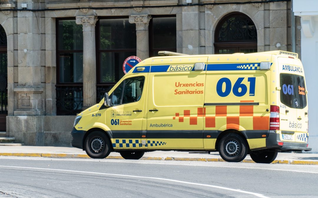 Muere un conductor en A Coruña tras sufrir una indisposición y chocar contra otro vehículo