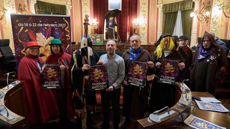 La ciudad de Ourense se prepara para celebrar “el mejor Carnaval de la historia”