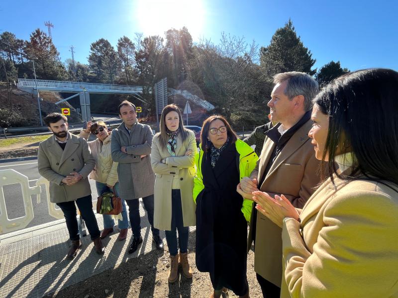 Una pasarela garantizará la seguridad de los peregrinos sobre la A-52 en Mos