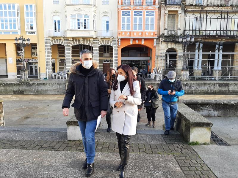 Isabel Rodríguez pone de manifiesto el compromiso del Gobierno con el mantenimiento y mejora de la Costa de la Mariña, con nuevas actuaciones en la playa de O Cargadoiro, en Ribadeo