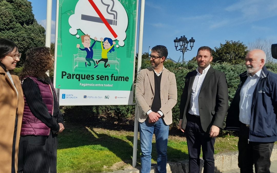 Ocho ayuntamientos de A Coruña se incorporan a la Red Gallega de Parques sin Humo