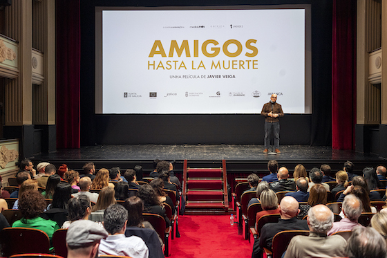 Manuel Baltar: «El estreno de ‘Amigos hasta la muerte’ en Ourense es un éxito más en nuestra estrategia de promoción audiovisual»