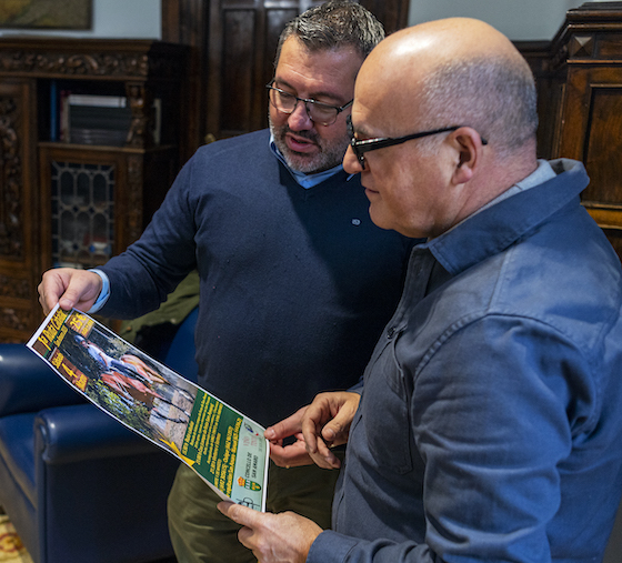 La Diputación colabora con la celebración de la I Ruta Cabalar de San Amaro