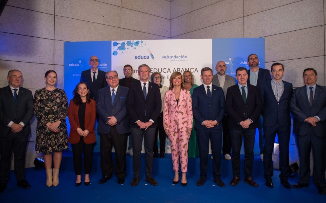 Educa y ABANCA entregan los VI Premios EDUCA ABANCA a los mejores docentes de 2022