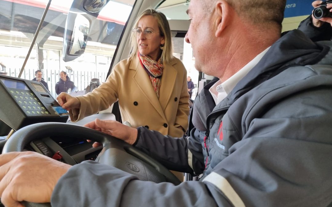 Ethel Vázquez destaca los 700.000 viajeros de la estación de autobuses intermodal de Ourense en 2 años en servicio y urge al Gobierno de España a completar la infraestructura