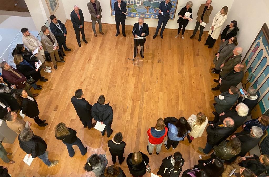 La colección de arte del Parlamento de Galicia viaja a Ferrol