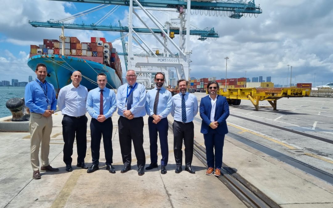 La Xunta explora en Miami el potencial logístico de Galicia y Florida y avanza en el establecimiento de una ruta directa de mercancías entre ambas regiones