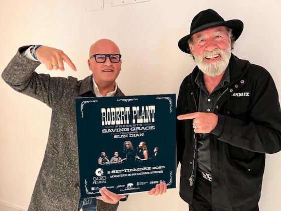 En septiembre, Robert Plant ofrecerá un concierto en la provincia de Ourense, con el patrocinio de la Diputación