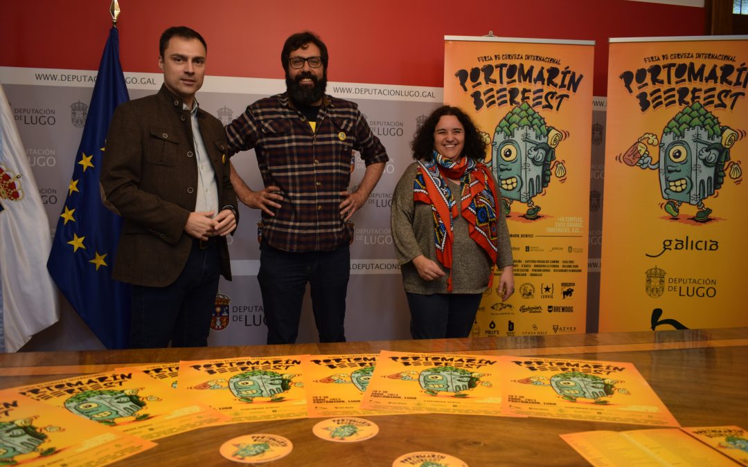 La Diputación impulsa un año más el Portomarín BeerFest, que supone un importante impulso económico en la provincia