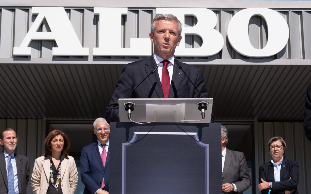 Rueda celebra el vigor del sector conservero gallego en la inauguración de las nuevas instalaciones de Albo