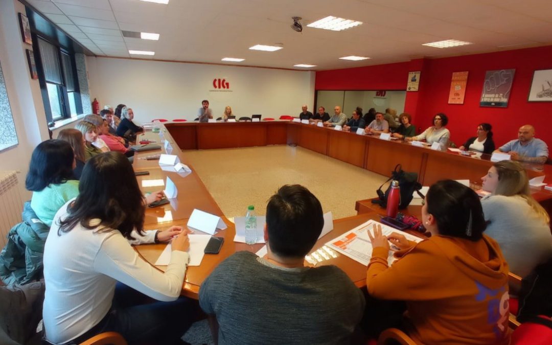 La I Asamblea Nacional de Delegados de CIG en Mercadona marca la estrategia sindical para los próximos años