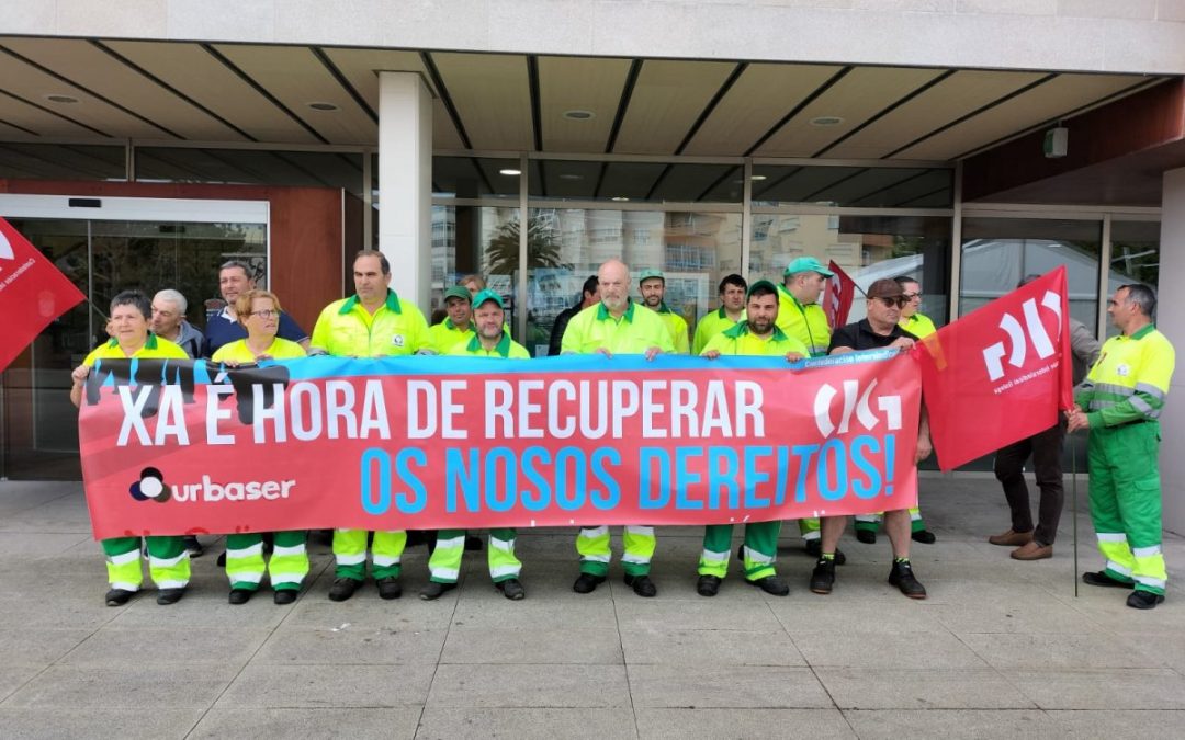 La plantilla de Urbaser Burela empieza a movilizarse para exigir un acuerdo digno