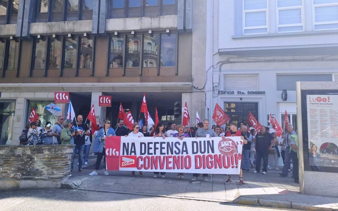 El personal de limpieza de Lugo decidirá en asamblea qué medidas tomar ante las propuestas de miseria de la patronal