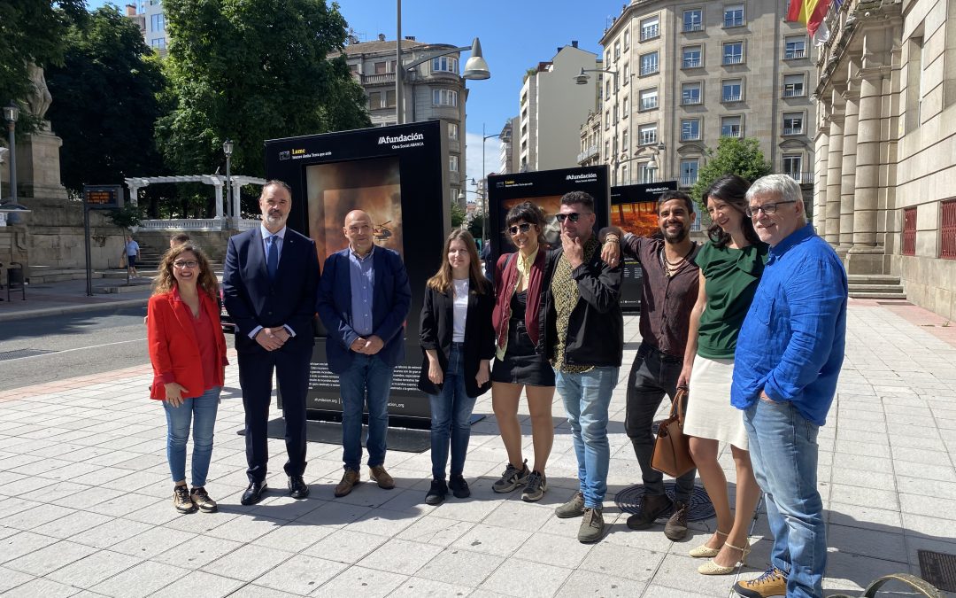 La nueva propuesta expositiva de Afundación apela al espectador para hacerlo reflexionar sobre la problemática de los incendios